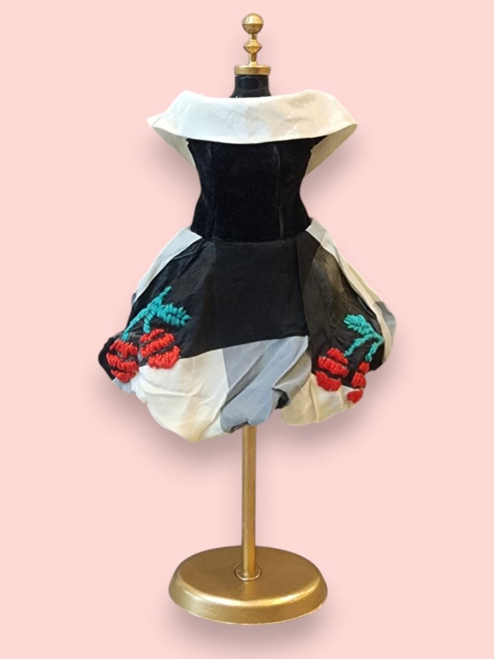 1949 Vintage Little Miss Toni High Society Cherry Dress